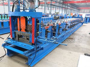 无极切断Z型钢机